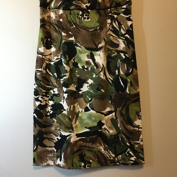 Connected Apparel Sleeveless Jungle Empress Waist Midi Dress - Picture 4 of 16